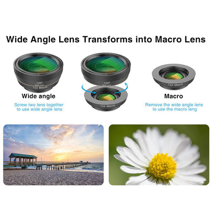 6 in 1 mobile phone lens set - Gadgets and more