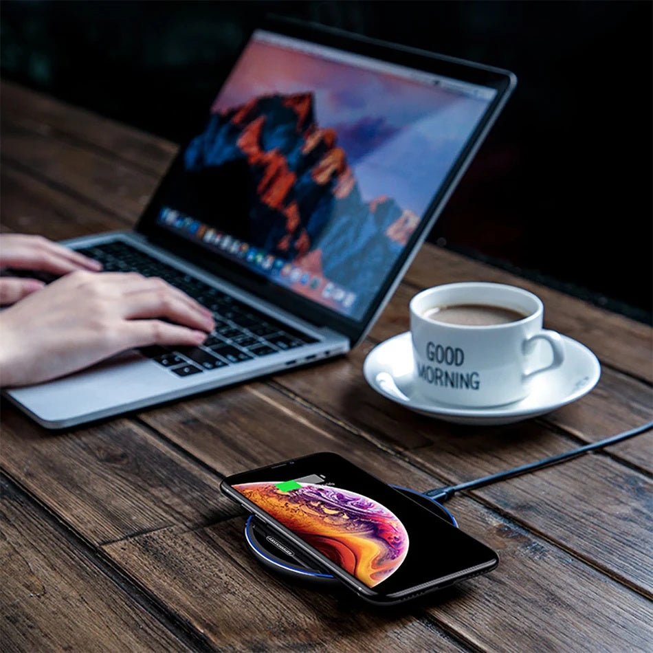 Wireless Charger For I - Phone Fast Wireless Charging Pad For Sam - sung High Speed - Hsam the store 4every1