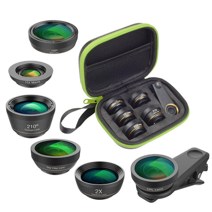 6 in 1 mobile phone lens set - Gadgets and more