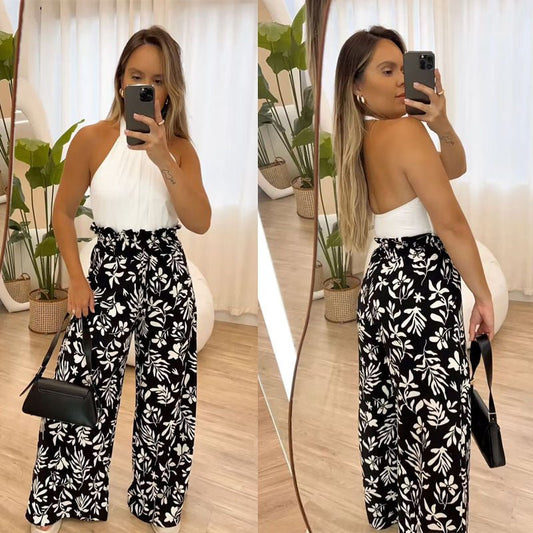 Elastic Waist Loose Trousers - Gadgets and more