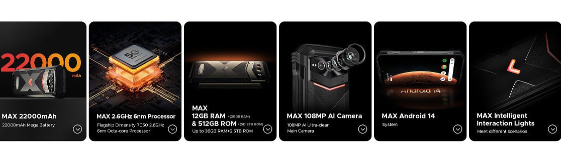 VMAXPRO Mobile Phone doogee - Gadgets and more