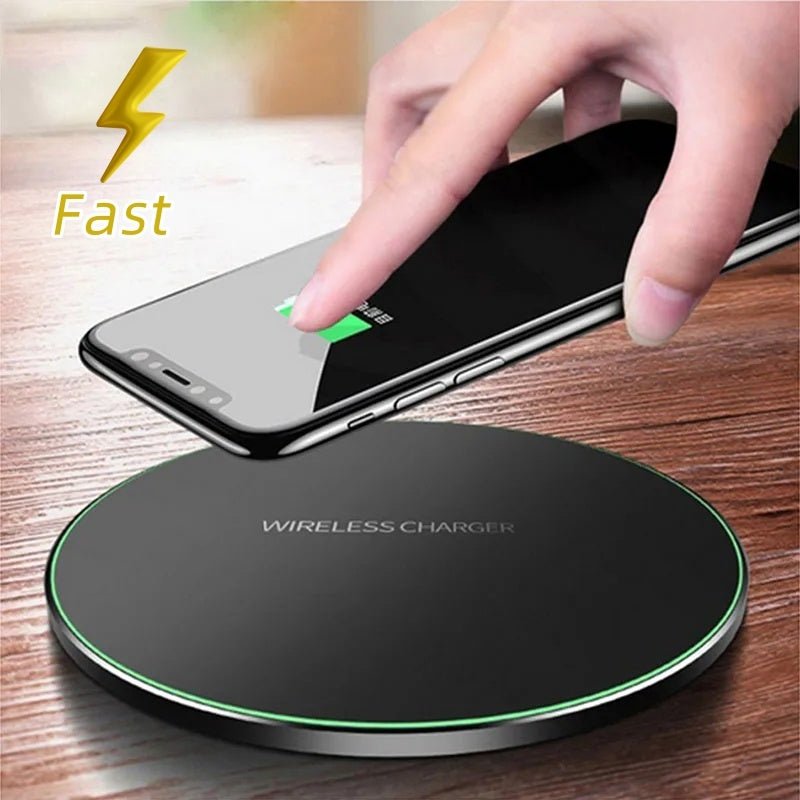 Wireless Charger For I - Phone Fast Wireless Charging Pad For Sam - sung High Speed - Hsam the store 4every1