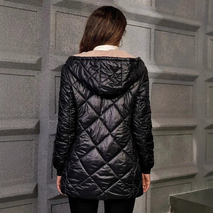 Autumn And Winter Long Sleeves Diamond Lattice - Gadgets and more