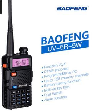 Neue angekommene BAOFENG UV - 5RT Dual Band 2 way radio VHF136 - 174Mhz & UHF 400 - 520 Mhz fm Walkie talkie - Hsam the store 4every1