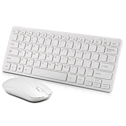 Wireless Keyboard And Mouse Set Chocolate - Hsam the store 4every1
