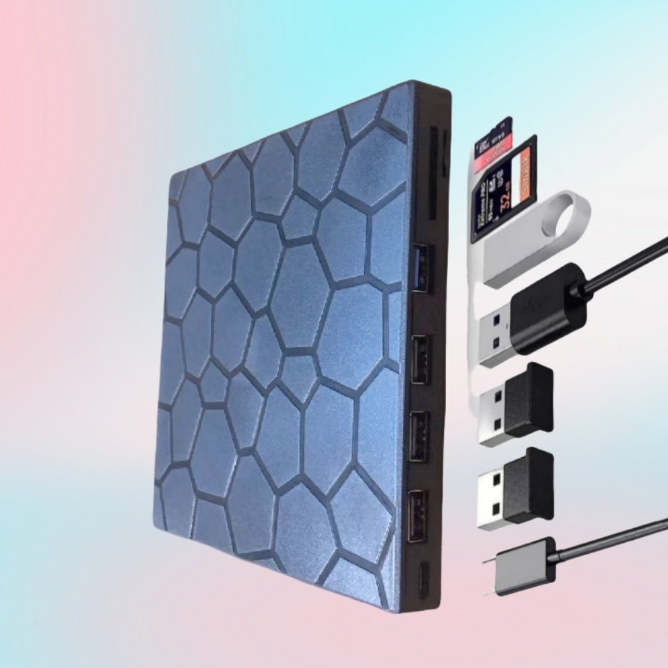 Multifunctional External CD Driver CD Writer - Gadgets and more