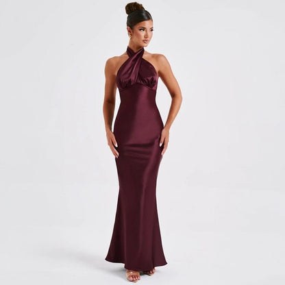 Summer Fashion Elegant Backless Sleeveless Dress - Gadgets and more
