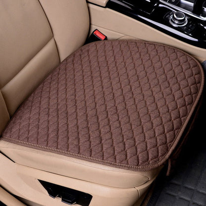 Universal Car Seat Cushions Linen Non - Slip Four Seasons Commons - Gadgets and more