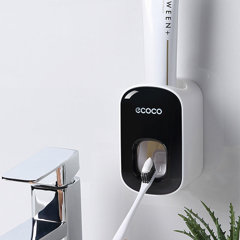 Wall Mounted Automatic Toothpaste Holder Bathroom Accessories Set Dispenser - Gadgets and more