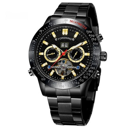 Fashion Casual Multi-function Tourbillon Automatic Mechanical Watch - Gadgets and more