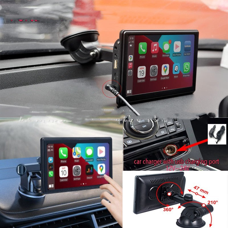 Portable IPS Car Smart Screen Wireless Projection Screen Carplay Android AUTO - Gadgets and more
