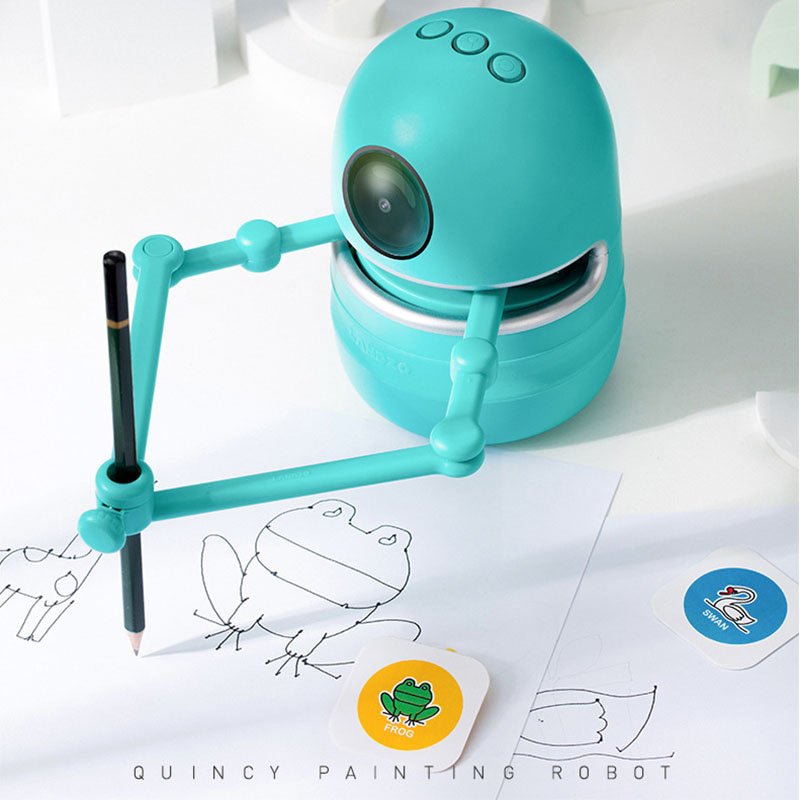 Painting Robot Kindergarten Children Students - Gadgets and more