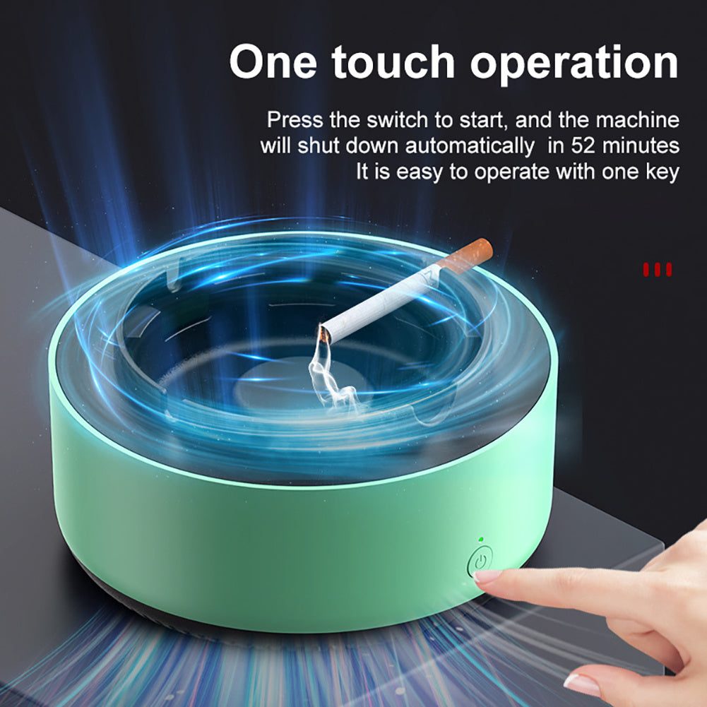 Air Purifier Ashtray Intelligent Electronic Ashtray For Filtering Second-Hand Smoke From Cigarettes Remove Smoking Home Office - Gadgets and more