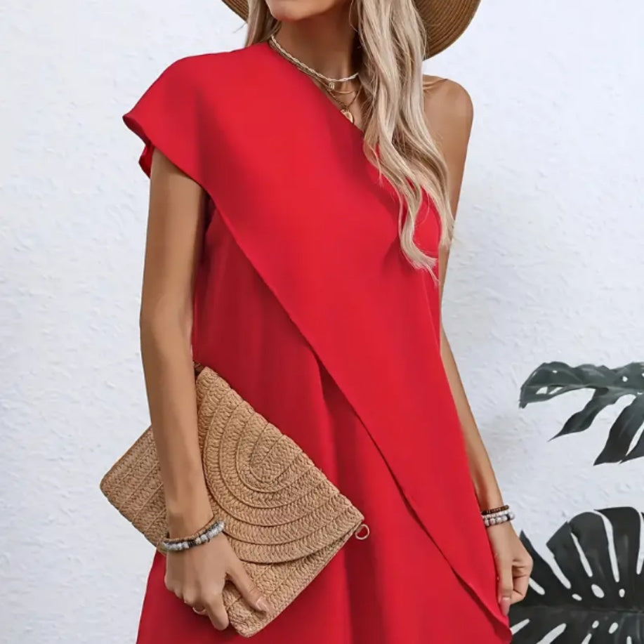 Summer Fashion Casual Short Sleeve Dress For Women - Gadgets and more