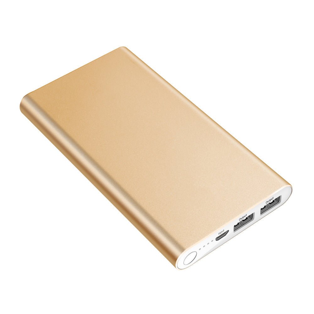 Power Bank 12000mAh Ultra - thin Aluminum Alloy Power Bank - Gadgets and more