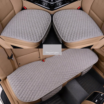 Universal Car Seat Cushions Linen Non - Slip Four Seasons Commons - Gadgets and more