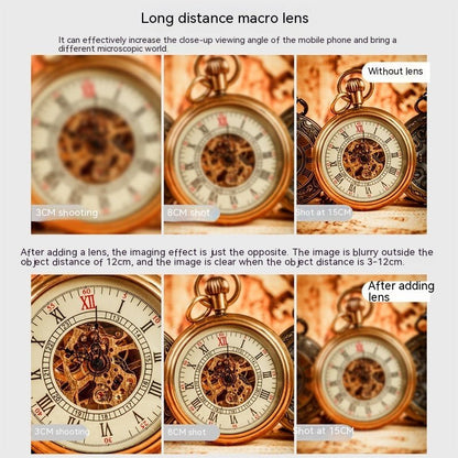 30 - 120mm Long - distance Mobile Phone Rear Macro Lens - Gadgets and more