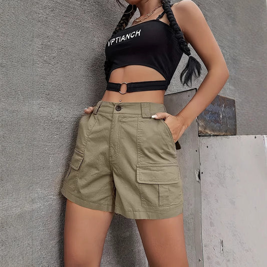 Straight Cargo Casual Loose Wide - leg Pants - Gadgets and more