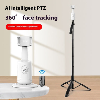 360 Auto Face Tracking Gimbal AI Smart Gimbal Face Tracking Auto Phone Holder For Smartphone Video Vlog Live Stabilizer Tripod - Hsam the store 4every1