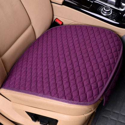 Universal Car Seat Cushions Linen Non - Slip Four Seasons Commons - Gadgets and more