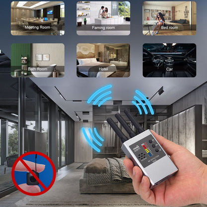 RF Bug Detector Hidden Camera Finder Anti - Spy Listen Swe - Gadgets and more